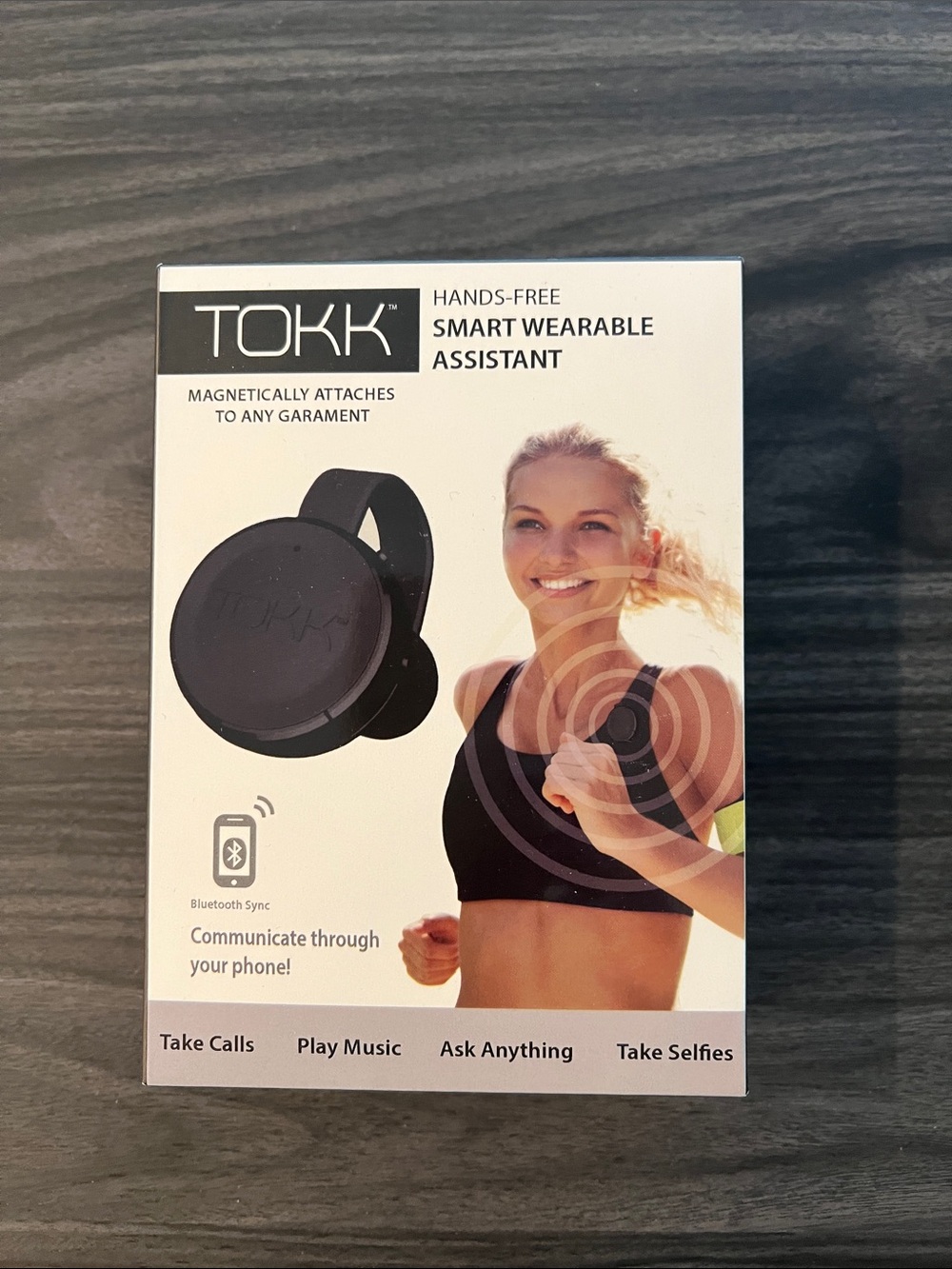 Hands-Free Smart Wearable Assistant – Black
